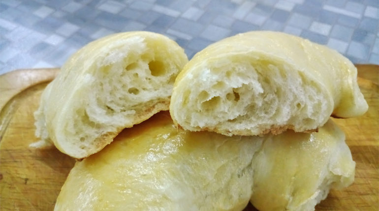 Слоеные рогалики