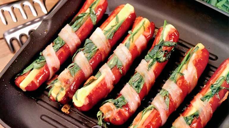 охотничьи колбаски с сыром