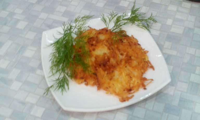 драники картофельные