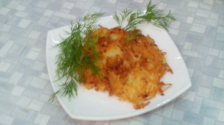 драники картофельные