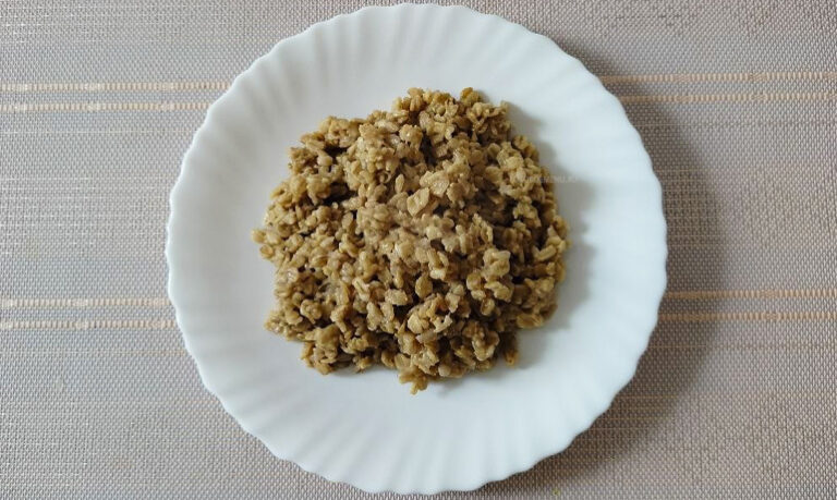 Овсяная каша со специями