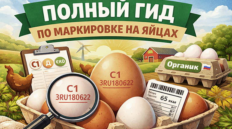 Гид по маркировке на яйцах