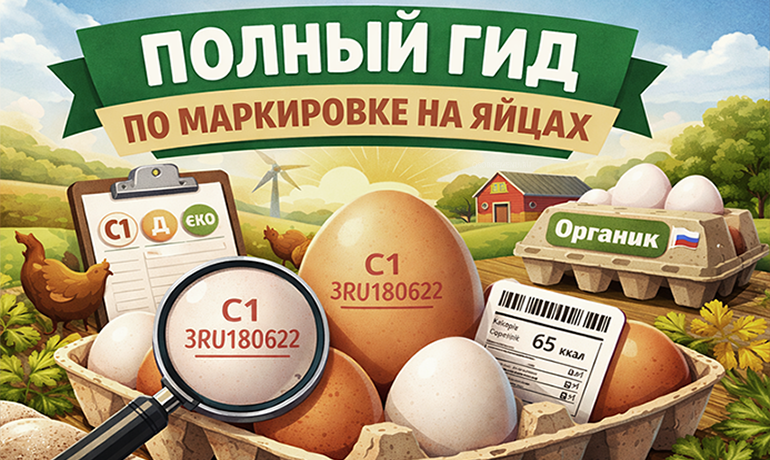 Гид по маркировке на яйцах