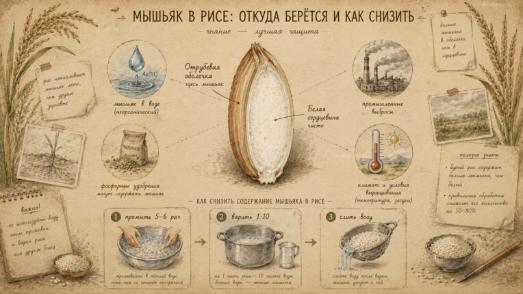 Мышьяк в рисе