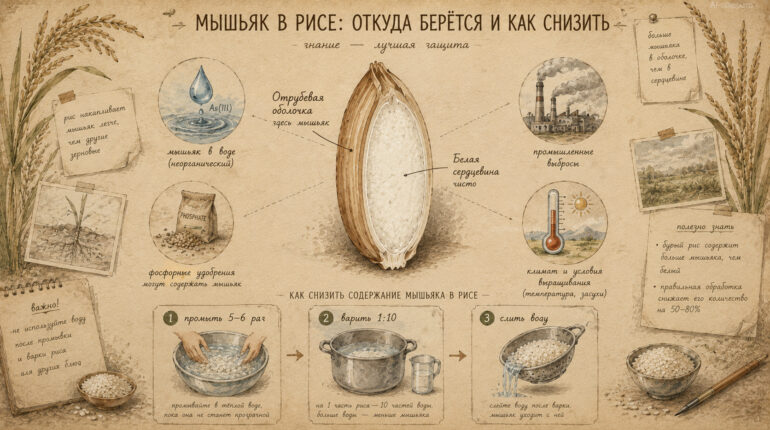 Мышьяк в рисе